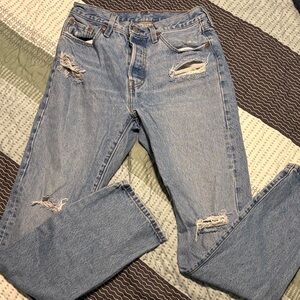 Levi's Classic Light Blue Denim Jeans